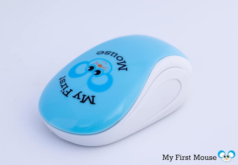 Johnny World My First Wireless Mouse - Single Click, One Button, Designed for Small Hands and Early Learners. Perfect for Educational Computer Games - Image 2